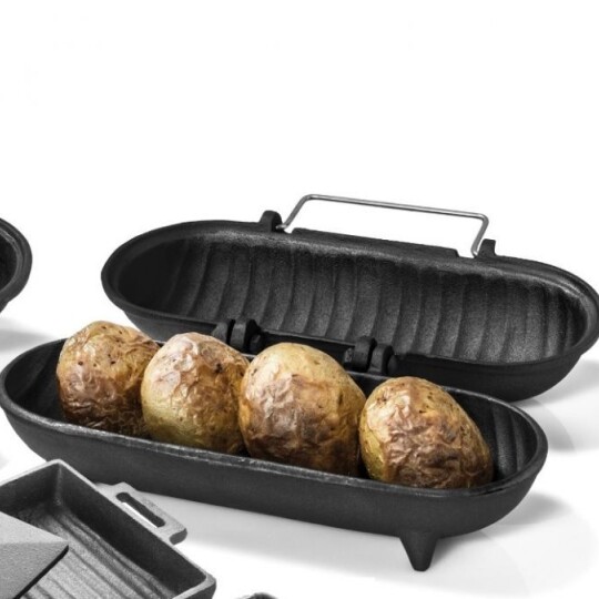 Cast Iron Potato Cooker » Greenman Stoves