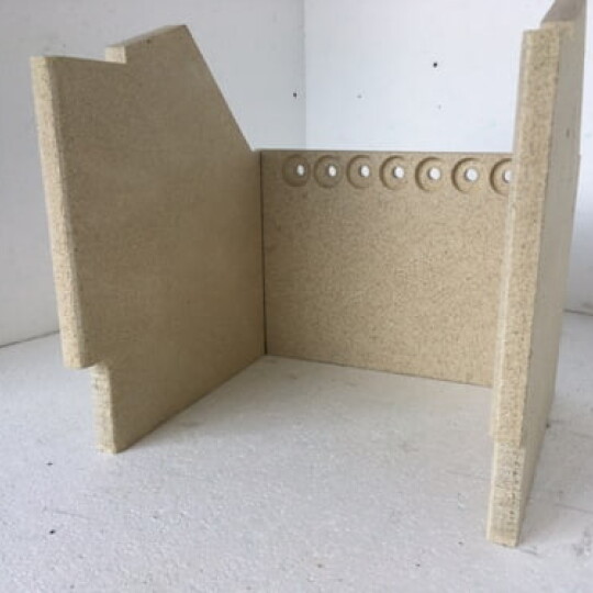 Fireline Purevision PV5 full Brick Set2C 42CBrick Liners2C Stove Spares2C www.firesparesonline.co .uk 