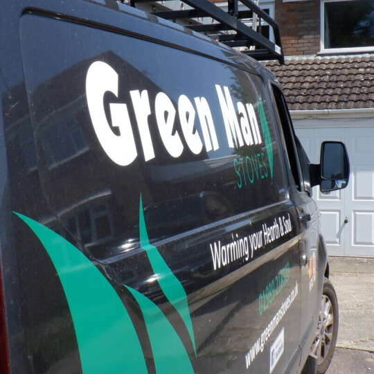 Green Man Stove Van