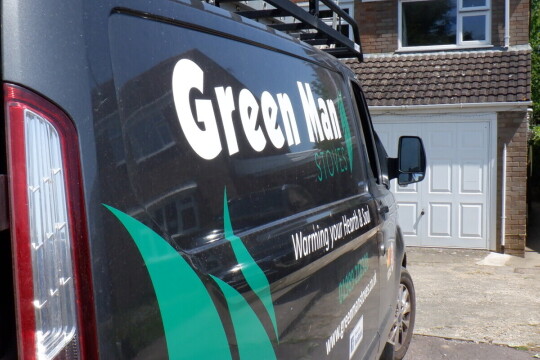 Green Man Stove Van