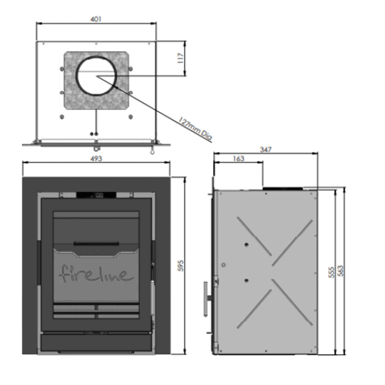 Fireline FPi5 Three Sided