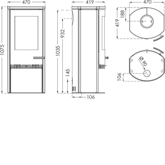 TT20S dimensions
