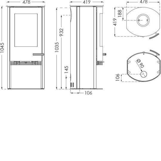 TT20 dimensions