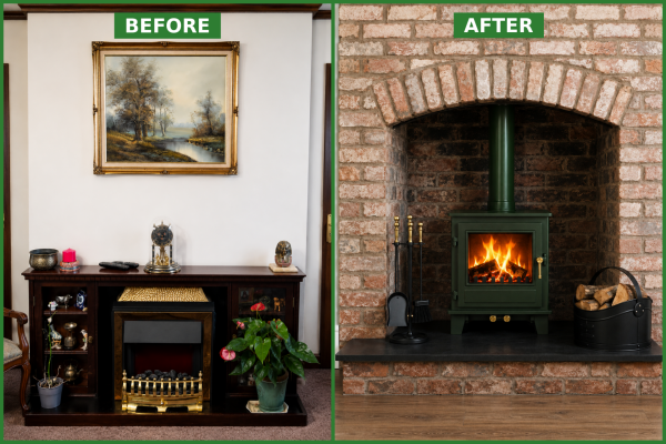 Green Man Stoves Before After