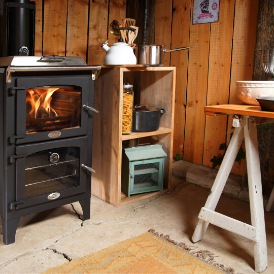 Go Eco BakeChef Stove 45 Degree Angle