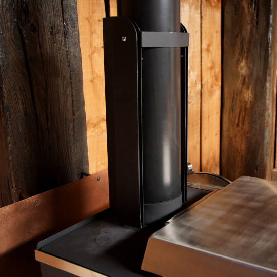 Go Eco BakeChef Stove with Flue Heatshield Accessory