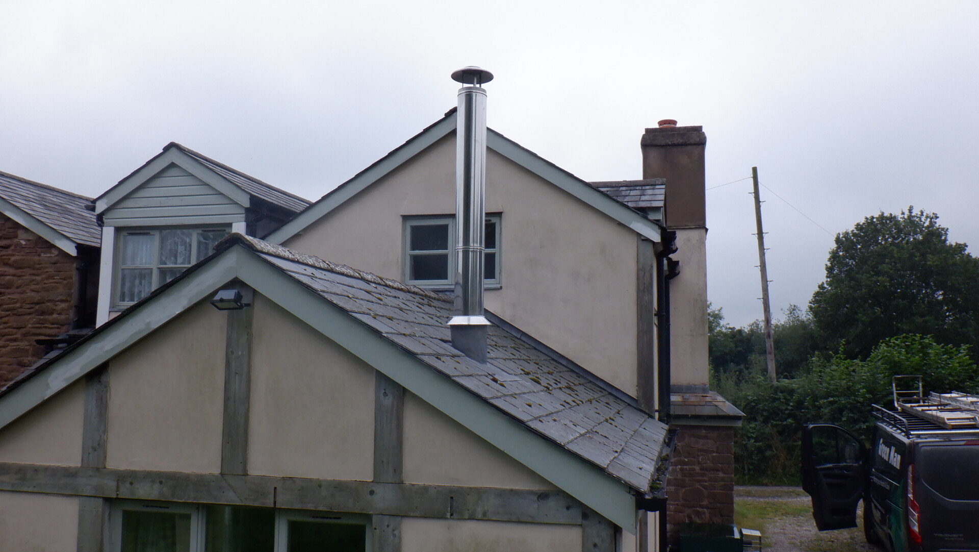 Twin Wall Chimney Systems » Green Man Stoves