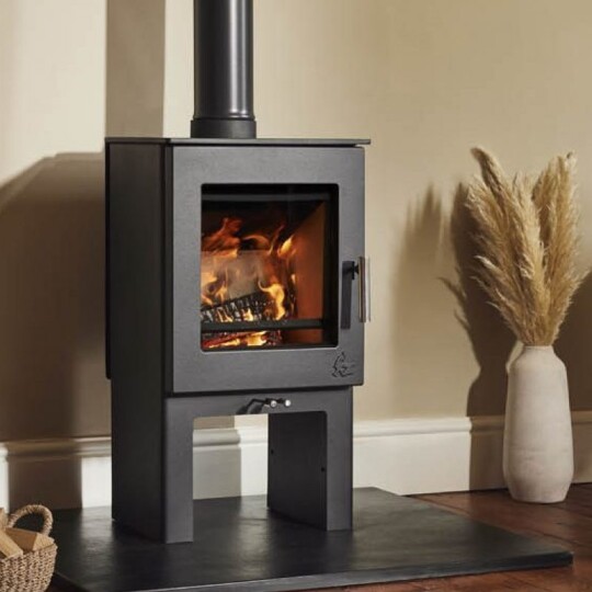 Sherford 5 High in Black with Stainless Steel Handle and Stainless Steel Airwash 3 e172