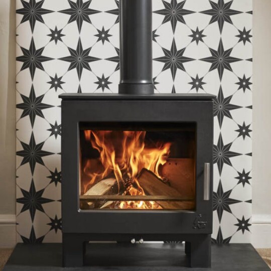 Sherford Slimline 5 in Black with Stainless Steel Handle and Stainless Steel Airwash 2 