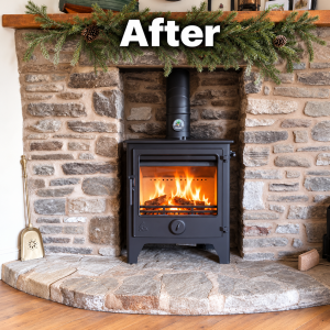 Dean Forge Dartmoor 5 Woodburner. 